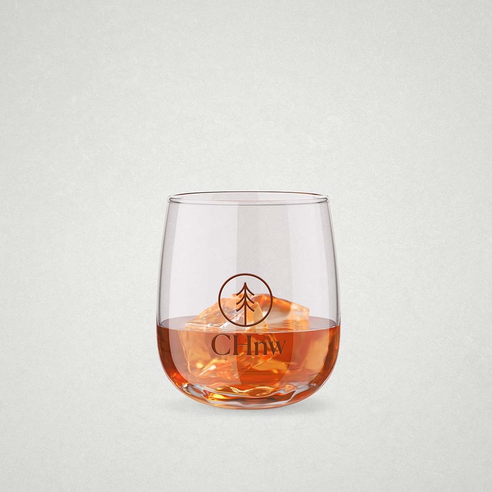 branded whiskey glass design for craft homes nw