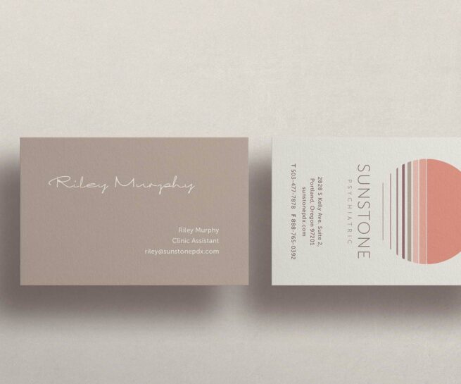 business card design