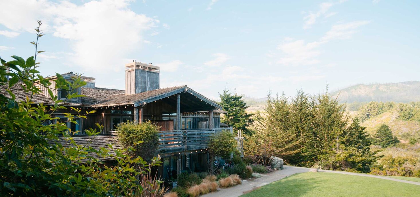 Costanoa california lodge exterior
