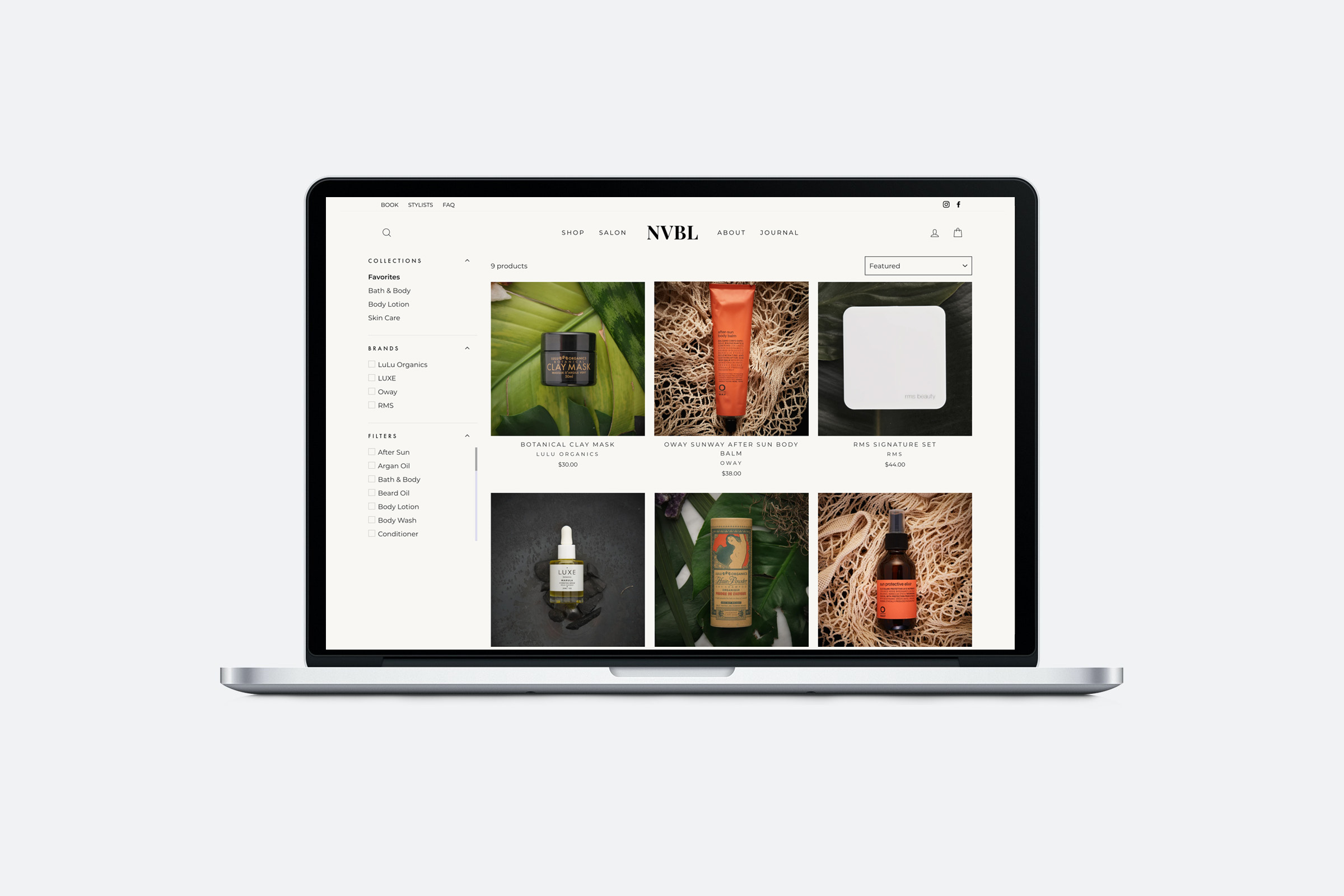 nvbl web design shop