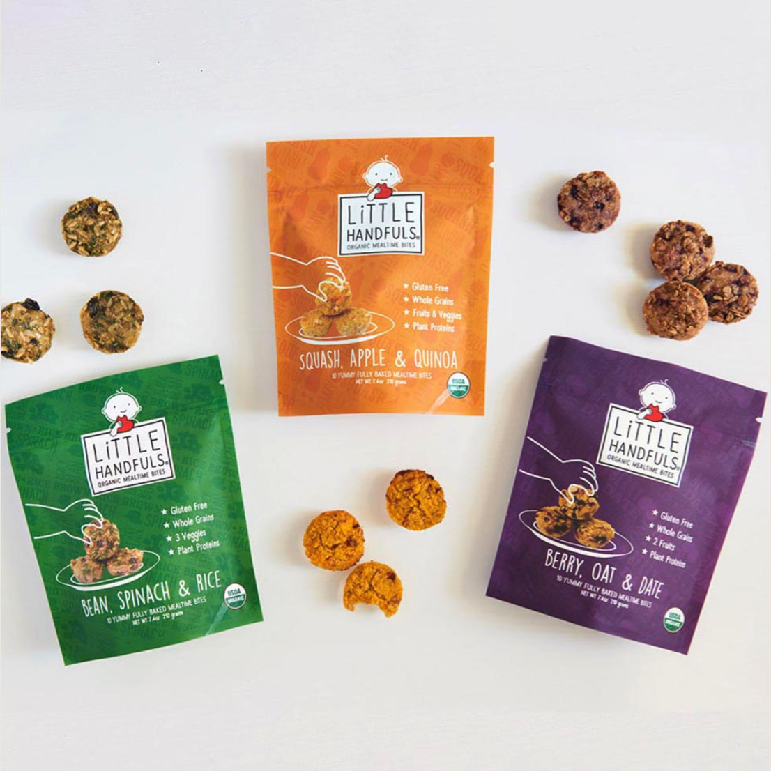 portland branding studio for little handfuls organic food