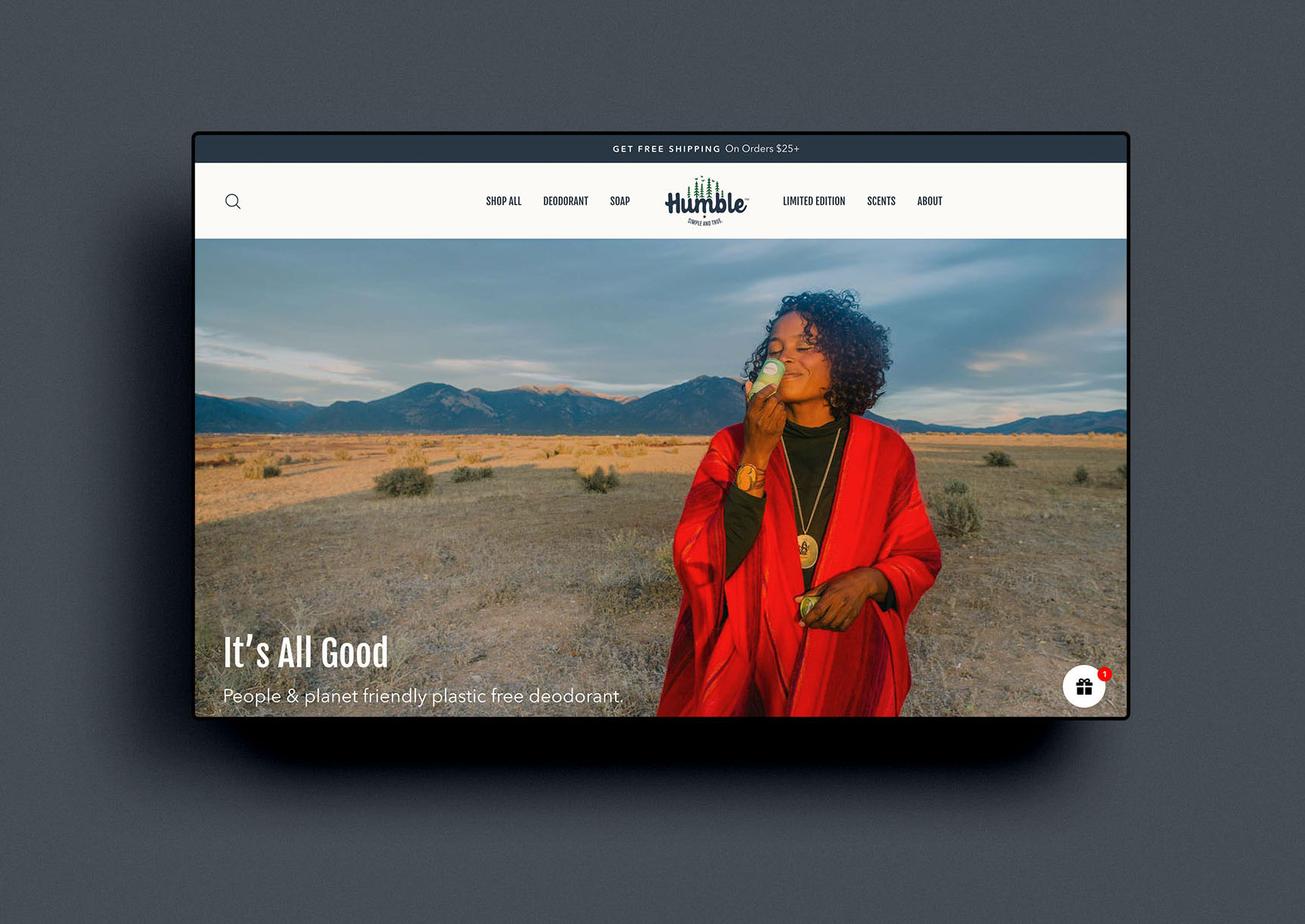 Portland web design for Humble Brands in Taos New Mexico